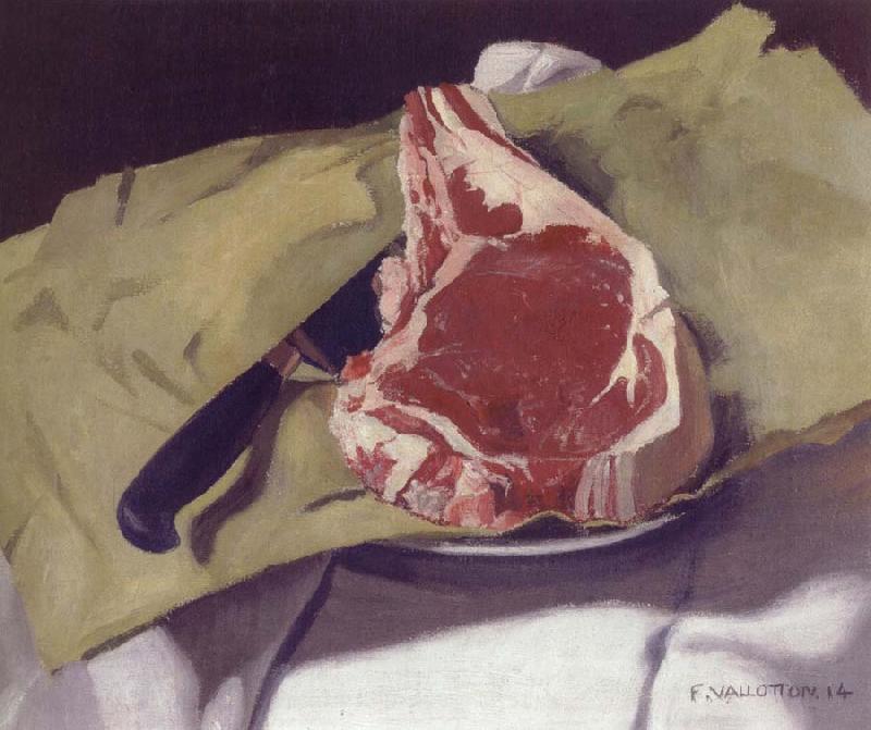 Felix Vallotton Still Life with Steak oil painting image